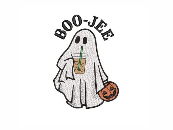 Boo-Jee Ghost with Iced Coffee