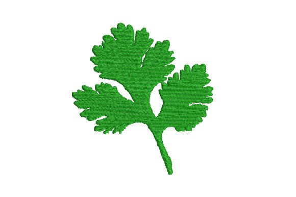 Coriander: Seasonal Embroidery Design