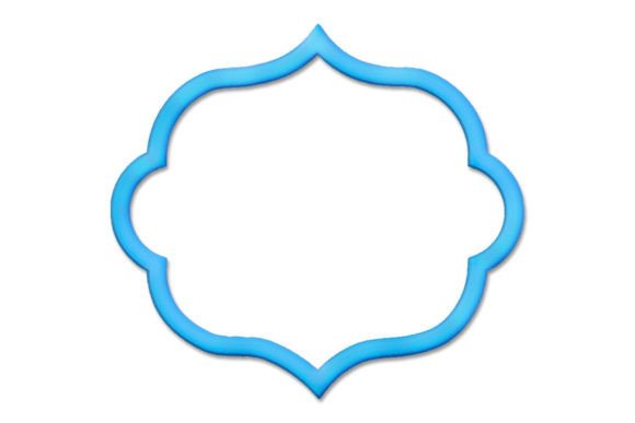 Fancy Frame Applique