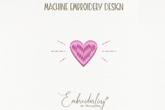 Tiny Heart Embroidery Design Review