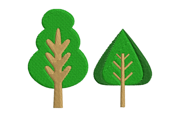 Trees Embroidery Design Review