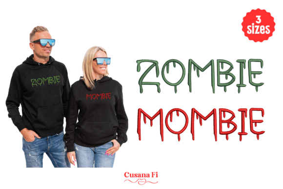 Zombie and Mombie Duo Slogans